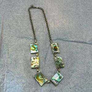 Vintage Abalone Shell necklace